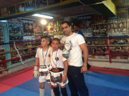  فيديو: نادي "شادي حماد للملاكمة" بيافا يُنظم مباريات في الملاكمة التايلندية